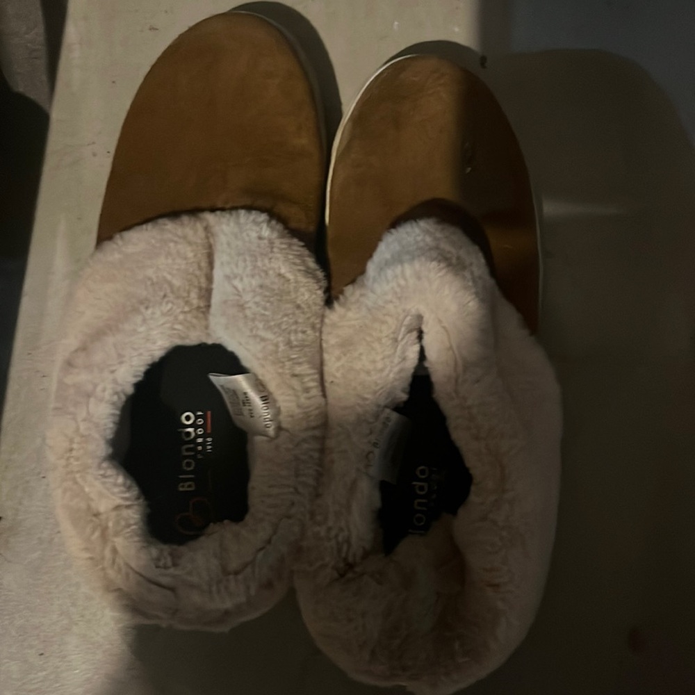 fur slip on